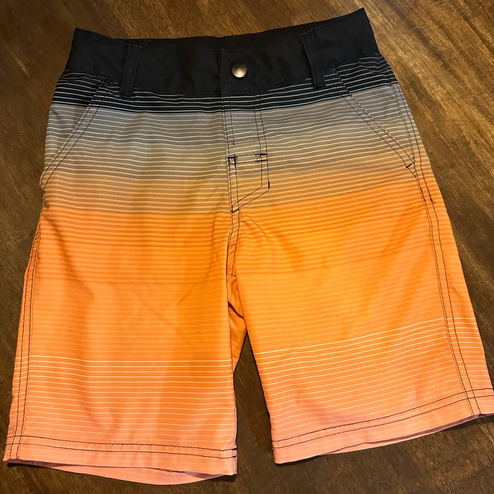 Boys board shorts from Target.
